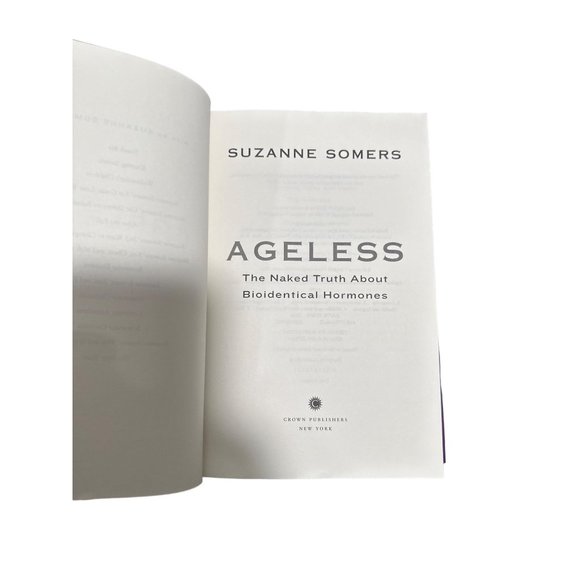 Suzanne Summers Book (Ageless) 1st edition Hardcover signed - Picture 3 of 8